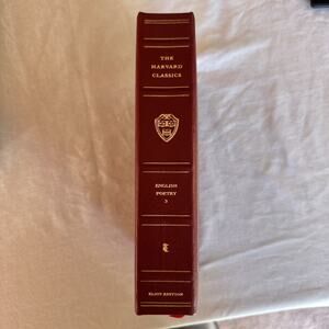Easton Press Harvard Classics English Poetry Volume 3 Millennium Ed, Vol 42 Gold